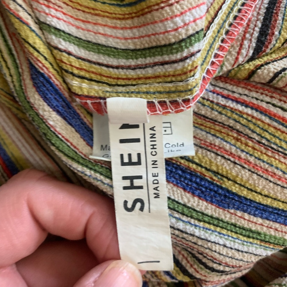 Shein striped blouse - Picture 8 of 10